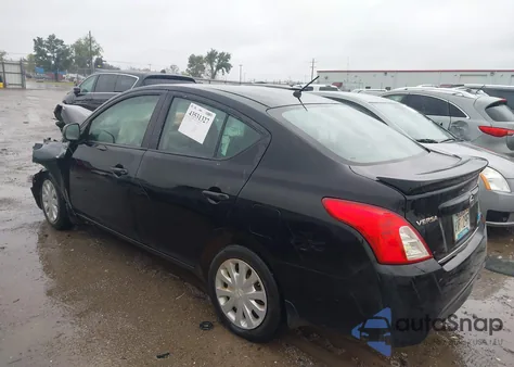 2015 Nissan Versa 1.6 S+ из США, поврежденный, VIN 3N1CN7AP6FL859384